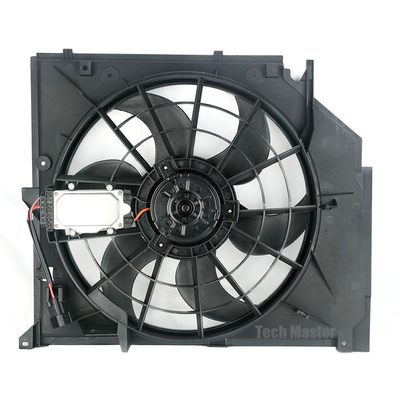 Conjunto do ventilador de refrigeração do radiador para o motor 17117525508 17117561757 do ventilador de refrigeração da série E46 400W de BMW 3