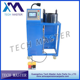 Máquina de friso da mangueira hidráulica do tela táctil para a máquina de friso da suspensão do ar