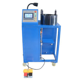 Máquina de friso hidráulica de alta pressão da mangueira de ar para o absorvente de choques
