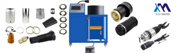 Máquina de friso da mangueira hidráulica automática para a mola de suspensão W221 do ar W251 A6C5 X5 F02 L322