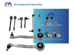 TMAIRSUS Braços de controlo e barra estabilizadora para Mercedes-Benz W204 2043301003; 2043300903