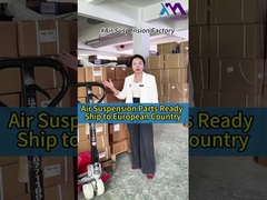 Peças de suspensão aérea prontas para ser enviadas para a Europa!