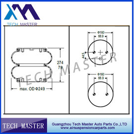 Firestone industrial dobro W01-358-6910 das molas de ar dos airbags 1003586910C de Covoluted