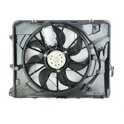 ventilador de refrigeração do condensador do radiador 300W para o ventilador de refrigeração do ar de BMW X1 E84 com o módulo de controle 17427563259 da escova