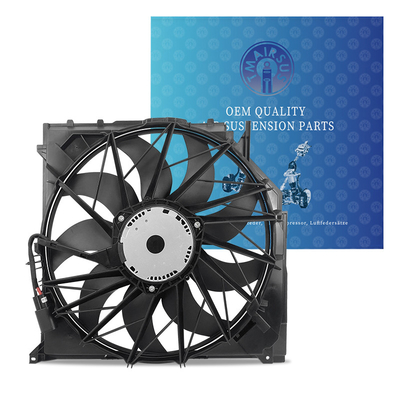 Ventilador de refrigeração de carro de plástico eficiente com opções OEM para BMW E83 Certificação ISO TS15949