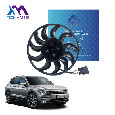 Radiador de ventoinha universal para refrigeração de motores de automóveis com certificação OEM 3Q0959455C ISO TS15949