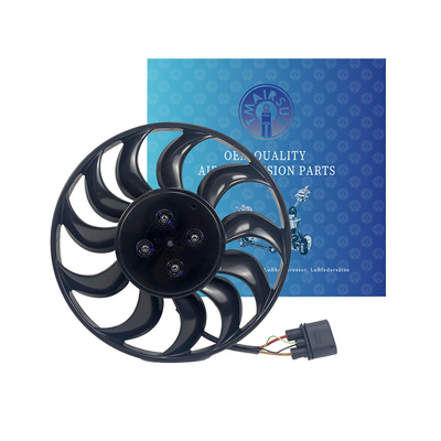 Ventilador de refrigeração de radiador de ventilador elétrico de plástico para o sistema de refrigeração do motor AUDI TT RS QUATTRO
