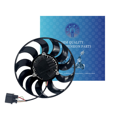 Ventilador de refrigeração de radiador de ventilador elétrico de plástico para o sistema de refrigeração do motor AUDI TT RS QUATTRO