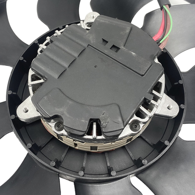 Eficiência do conjunto de ventiladores de resfriamento de plástico para resfriamento do motor Porsche Cayenne 8W0959455K PAB95945520 PAB95945530