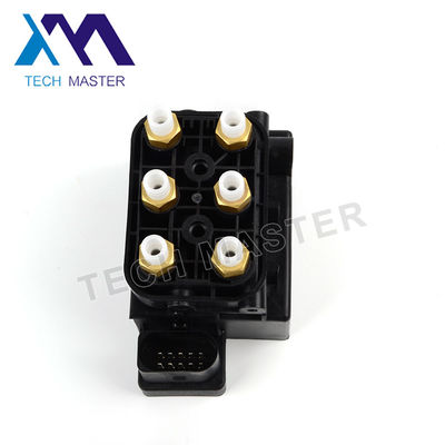 Peças da suspensão do ar de Audi da válvula de bomba do ar para o bloco de distribuição de Audi Q7