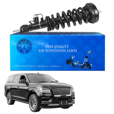 Novo choque de suspensão a ar JL1Z18124A JL1Z18124B JL1Z18124C JL1Z18124D Com sensor para 2018-2023 Ford Expedition Lincoln Navigator