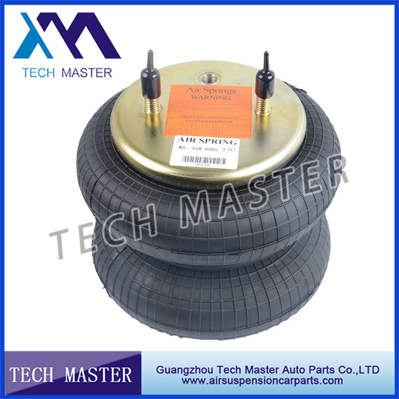 Mola de ar dobro W01-358-6905 do Firestone, fole de borracha Goodyear 2B9-206 do ar do caminhão