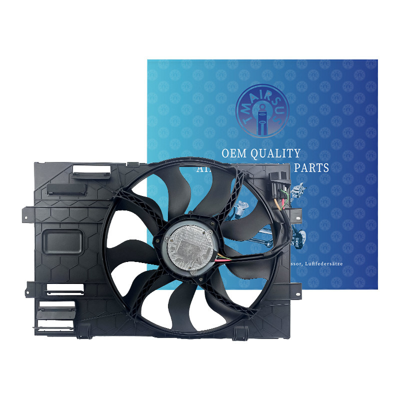 Ventilador de arrefecimento do motor de automóvel com tensão de 12 V para sistema de arrefecimento automático 7E0121205A ((600W) 7E0121205B (850W)