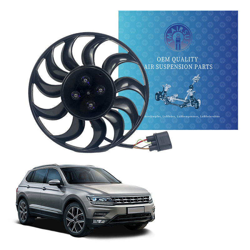 Componente de radiador original de ventilador de arrefecimento de motores de automóveis de plástico para dissipação eficiente do calor