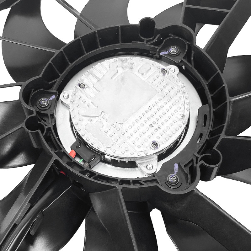 Montagem de ventilador de radiador de resfriamento de plástico para Jeep Wrangler JL 2018-2022 Gladiator 68272755AB 68272755AD