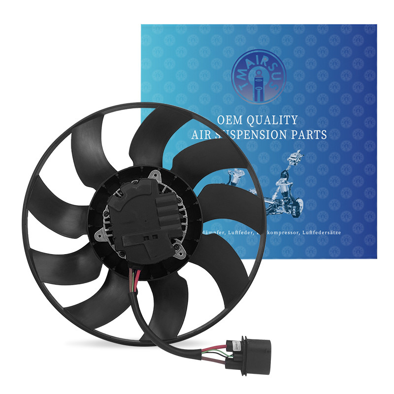 Equipamento de ventilador de radiador de carro para Audi Q7 2016 OEM 8W0959455b Partes do sistema de arrefecimento eficaz