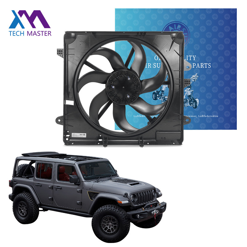 Sistema de refrigeração do motor do automóvel Partes do ventilador do radiador do motor do automóvel Para Jeep Wrangler 68211602ABD 2010-2017