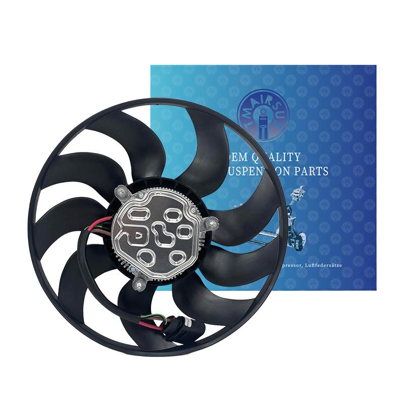 Montagem do ventilador do radiador de arrefecimento para o motor elétrico do lado direito principal do VW SHARAN