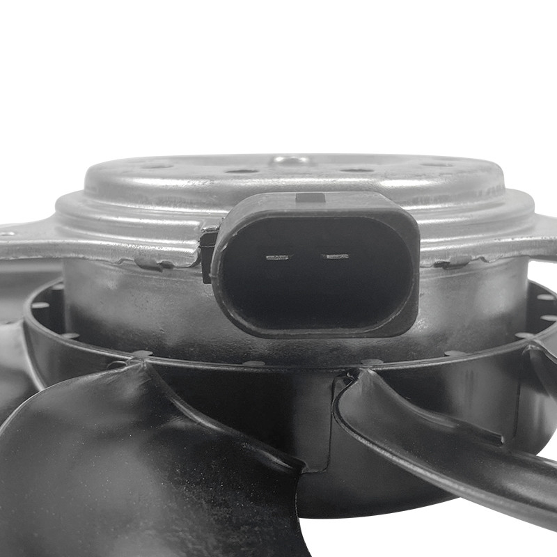 Motor de ventilador de refrigeração de automóveis de alumínio de aço de borracha OEM para Audi A4 S4 Q5 A5 A7 Macan