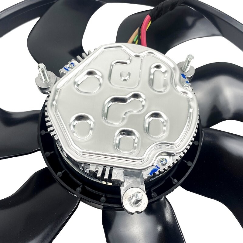 Motor de ventilador de refrigeração do radiador de aço e alumínio para o novo motor VW SHARAN 7N