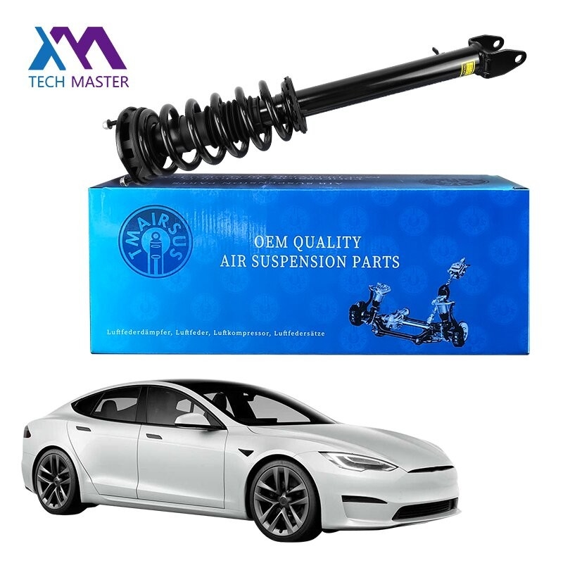 Tesla Model S Frente Esquerda e Direita bobina Primavera Suspensão de Choque Compressor de Ar Absorvedor