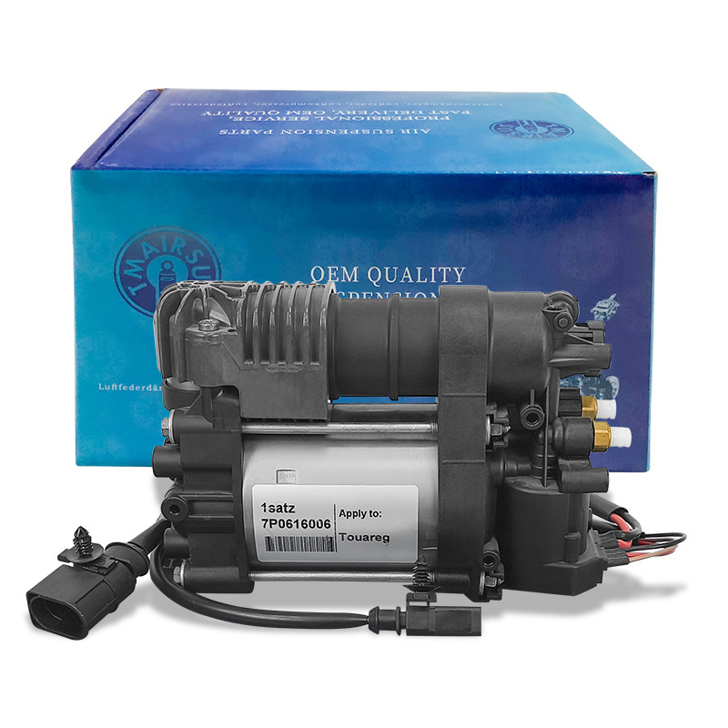 Compressor de Suspensão de Ar Fiável e Durável 95835890100 7P0616006 Para Porsche Cayenne Touareg Macan e Hyundai Volvo