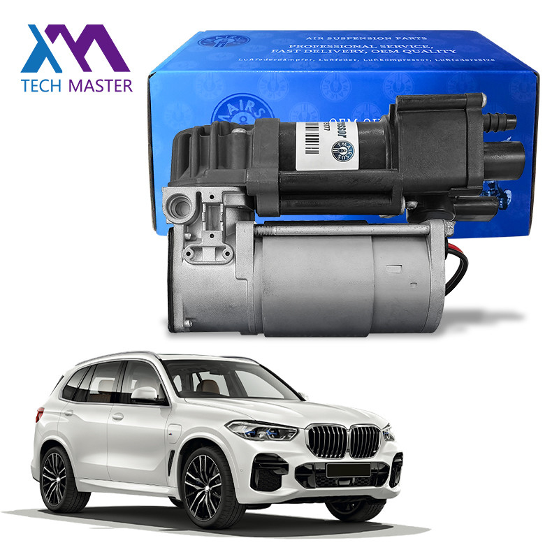 BMW X5 F15/F85 X6 F16/F86 bomba de compressão de suspensão a ar 37206875177 37206868998 e com compatibilidade