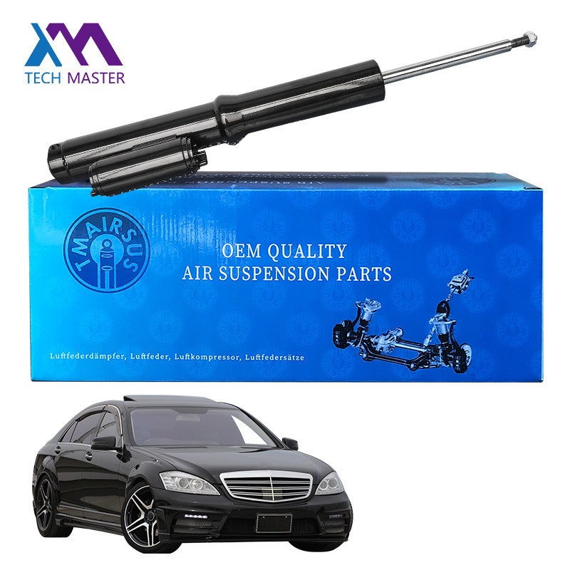 Suspensão dianteira de ar de mola de choque eletrônico para Mercedes Benz W221 Automotive Air Shock Absorber