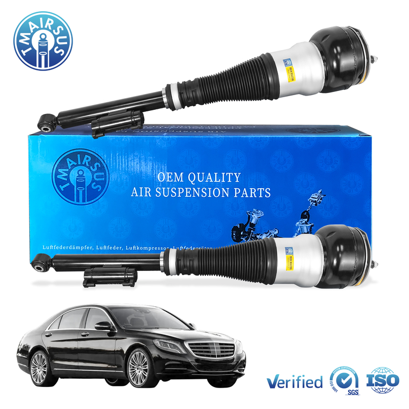 Suspensão Suspensão a ar Choque de mola Para Mercedes-Benz Mercedes-Benz W222 V222 X222 C217 W217 Classe S Choque traseiro 2223201138 2223200413 2223203313