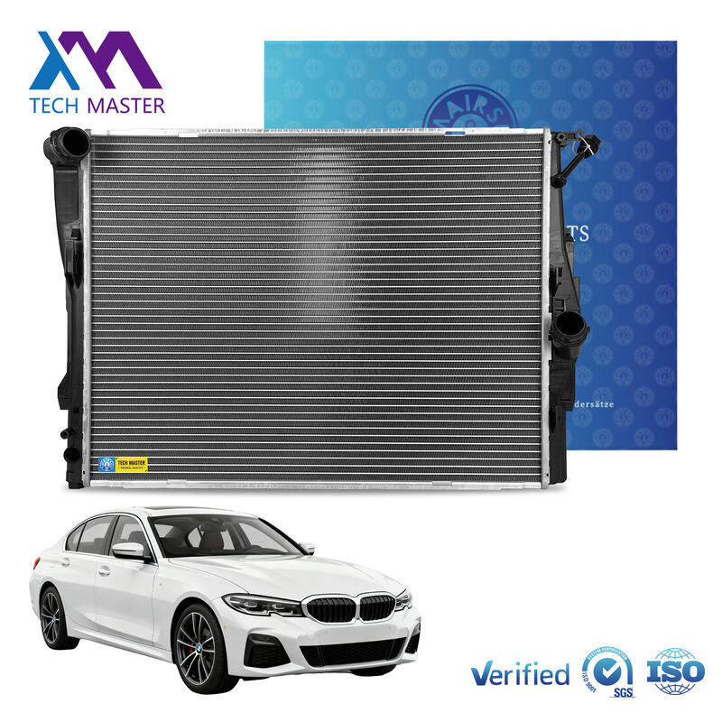 Novo conjunto de radiador OE 17117559273 17117521048 para BMW E90 E93 E81 E87 Motor de refrigeração Modelos 2003-2011
