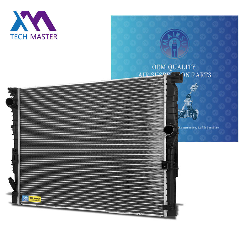 Radiador de alumínio para automóveis BMW 5 G30 F90 520 I 2017- OE 17118743664 17118650745 17118686026 Radiador de peças de automóveis de qualidade durável