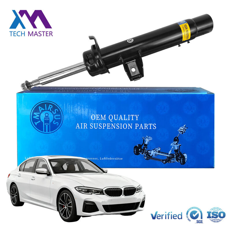 Conjunto de Amortecedor Tech Master Suspensão a Ar Novo Mola Dianteira para Modelos BMW E90 Série 3 OE 31316773256