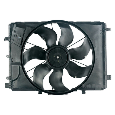 Ventilador de refrigeração elétrico do radiador para Mercedes Benz W204 400W com a escova A2045000193 do módulo de controle