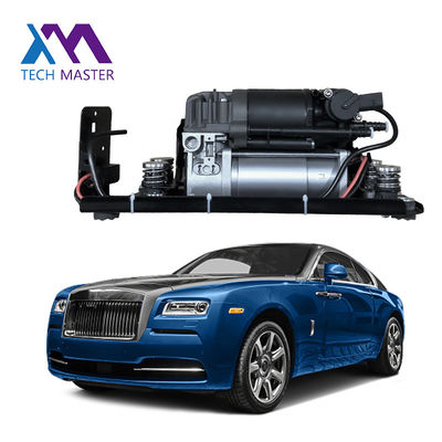 Compressor 37206886059 da suspensão de Rolls Royce Ghost Wraith Dawn Air novo com quadro e bloco