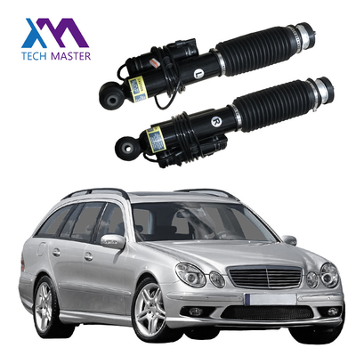Parte traseira de Mercedes-Benz S211 W211 W219 da esquerda à direita com o amortecedor da suspensão do ar do ADS 4matic