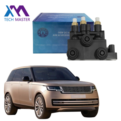 Bloco de válvula de solenoide de suspensão aérea dianteira LR070245 LR037081 Para Land Rover L405 L494 2012- L462 LR5 L560 Velar 2017-