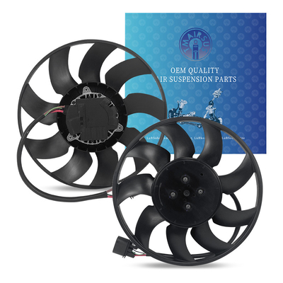 600W PORSCHE Cayenne Car cooling Fan Assembly Motor Radiating System Parts 8W0959455K PAB95945520 PAB95945530