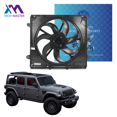 Sistema de refrigeração do motor do automóvel Partes do ventilador do radiador do motor do automóvel Para Jeep Wrangler 68211602ABD 2010-2017
