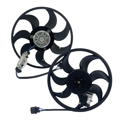 Ventilador de refrigeração do motor universal para Volkswagen Touareg Ventilador de refrigeração de alumínio de aço de borracha